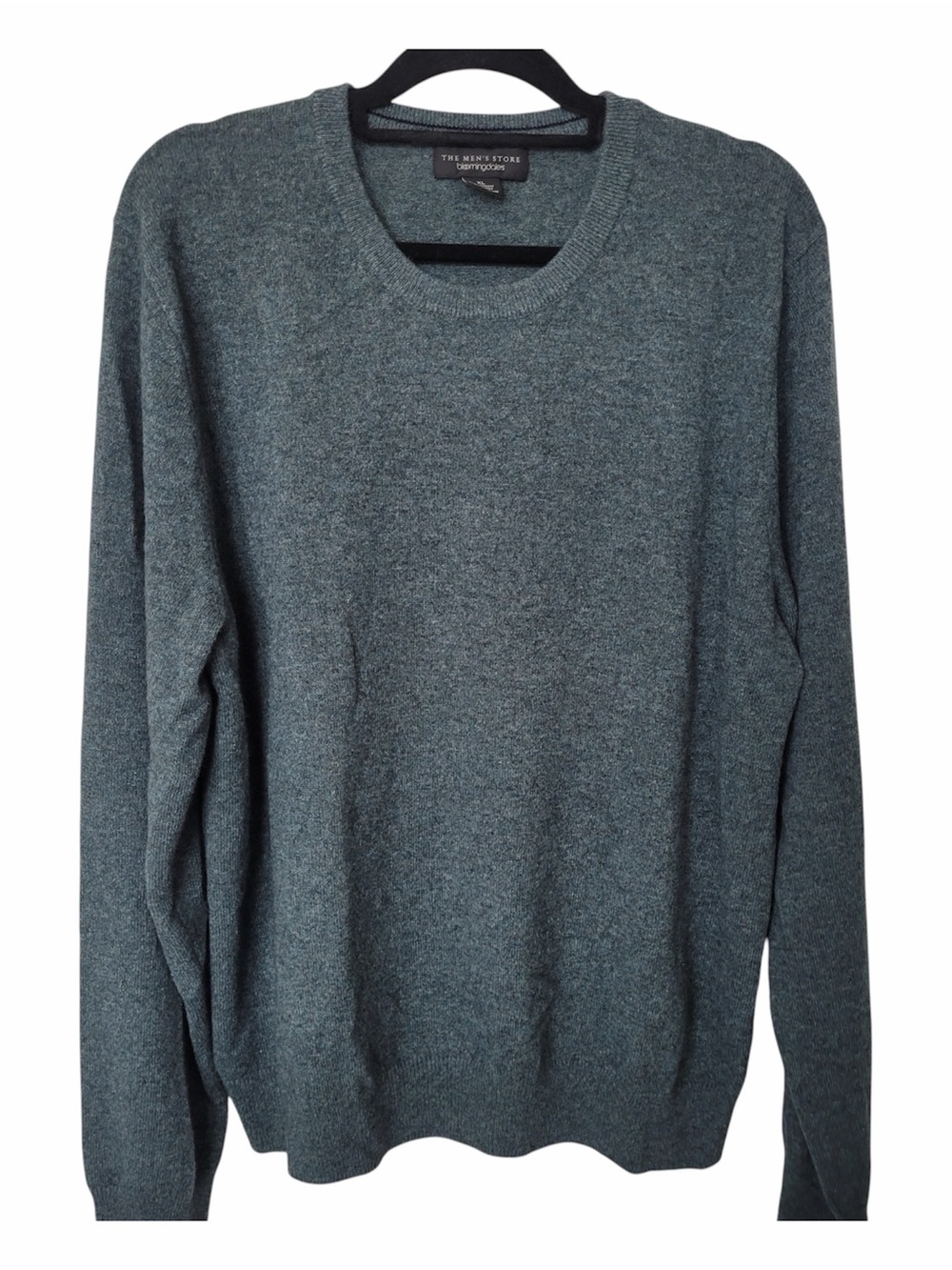 ✅ Bloomingdale's Men's 100% cashmere Crewneck Sweater size XL